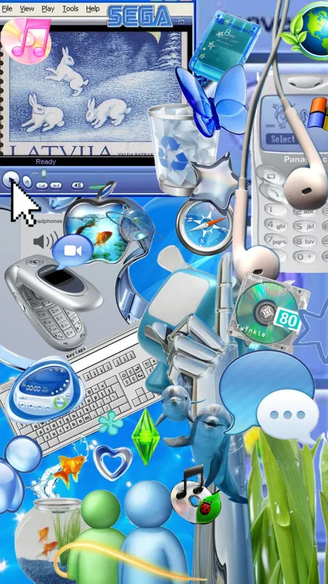 2000 internet aesthetic