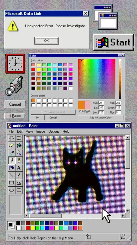 2000 internet aesthetic