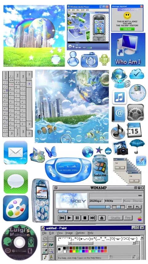 2000 internet aesthetic