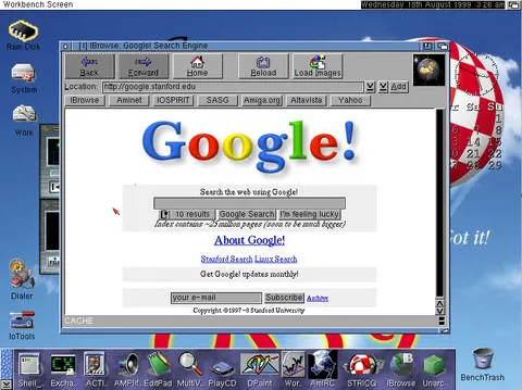 old web aesthetic
