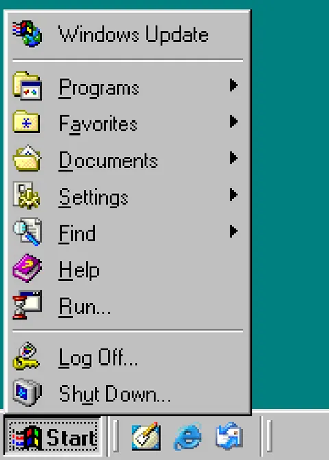 old web aesthetic