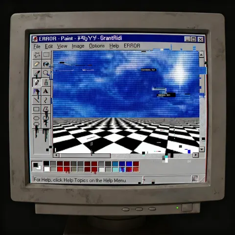 old web aesthetic