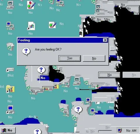 old web aesthetic